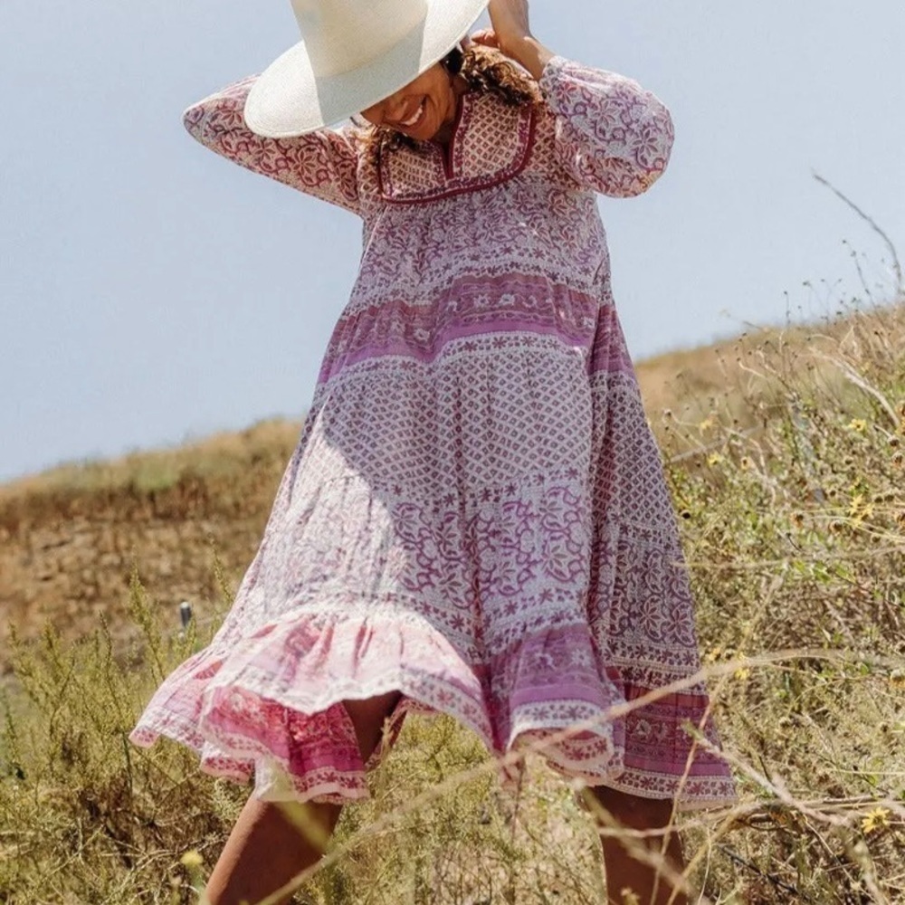 Matta Nitika Nima Dress in Mauve NWT